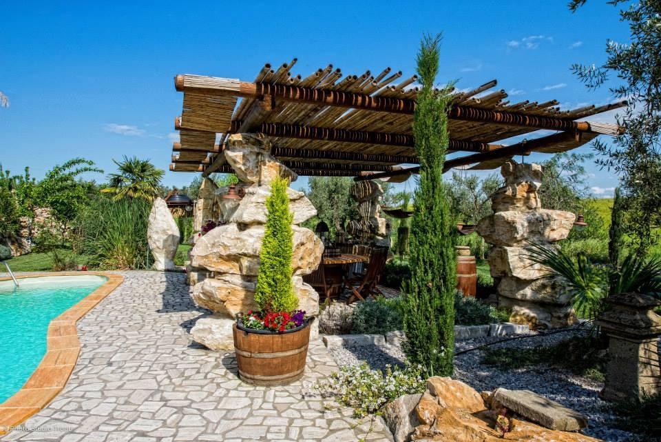 Il Giardino Dei Flintstones B&B チェルヴェーテリ エクステリア 写真